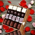 thumbnail image 2 of Omniya Delicacy Valentine's Chocolate Box – Elegant Assorted Chocolates with Cheesecake, Pistachio, Rice Crispy, and Caramel Delights – Perfect Gift for Loved Ones", 2 of 5