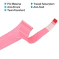 thumbnail image 4 of Uxcell 43.3" Non-Slip Tennis Racket Overgrip Tape Wraps with Hole Pink 9 Pack, 4 of 6