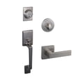 thumbnail image 1 of Design House 581959 Moderne 2 Voies Réglable Karsen Handlset&44; Nickel Satiné, 1 of 1