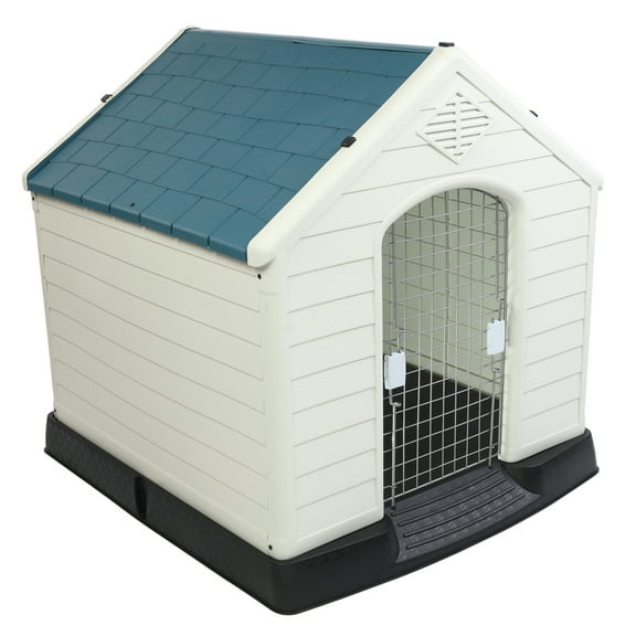VINGLI Plastic Dog House for Small Medium Dog