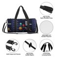 thumbnail image 4 of Fotbe Solar System Pattern Foldable Sports Gym Bag with Wet Dry Pocket, Travel Bag, Large Capacity Duffel Bag, Splash Proof Carry on Bag, Overnight Bag, Weekender Bag, 4 of 6