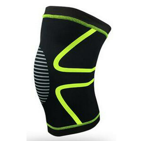 1PCS Knee Support Knee Pad Brace Kneepad Gym Weight Lifting Knees Wraps Bandage Straps Guard Compression Knee Sleeve Brace for Arthritis Running Pain Relief (Green Size