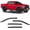 For Ranger 24-26, variant on RONGTUO Tape-On Extra Durable Rain Guards Window Deflectors Vent Visors for Ford Ranger SuperCrew 2024-2026, 4Pcs - 100786