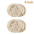 thumbnail image 4 of Yhsdtq , Rafraîchissement Printanier, Panier de Fermentation Rond, Doublure en Rotin Naturel, Lot de 6 Paniers à Pâte, Couverture de Cuisson, pour Boulangers à Domicile, Conteneur de Fermentation, Couverture en Tissu de Lin / Coton et Chanvre, B, 4 of 8