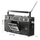 thumbnail image 4 of Radiocasetera QFX Black Bluetooth con Conversión a MP3 y Ecualizador de 3 Bandas Am/Fm, 4 of 7