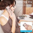 thumbnail image 6 of Allytechgroup Galaxy S23 FE 5G Case 6.4", FRID Blocking Hidden Cards Slots Kickstand Wristband Wallet Phone Case Cover for Samsung Galaxy S23 FE, Rosegold, 6 of 6