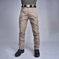 thumbnail image 3 of Lilgiuy Men's Overalls Loose Multi Pocket Casual Pants Overalls Pants Slim Skinny Fit Business Pant, 3 of 3