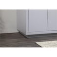 thumbnail image 5 of 42 inch single bathroom vanity in grey with backsplash, 5 of 8