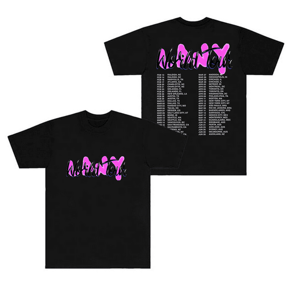 Lany Merch T-Shirt World Tour T Shirts Unisex Short Sleeve Top Tee