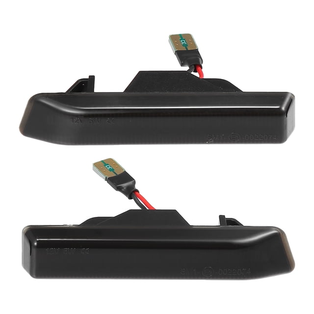 Coche LED Lateral Marcador Luz 63138372241 para BMW ABS PC Amarillo Luz