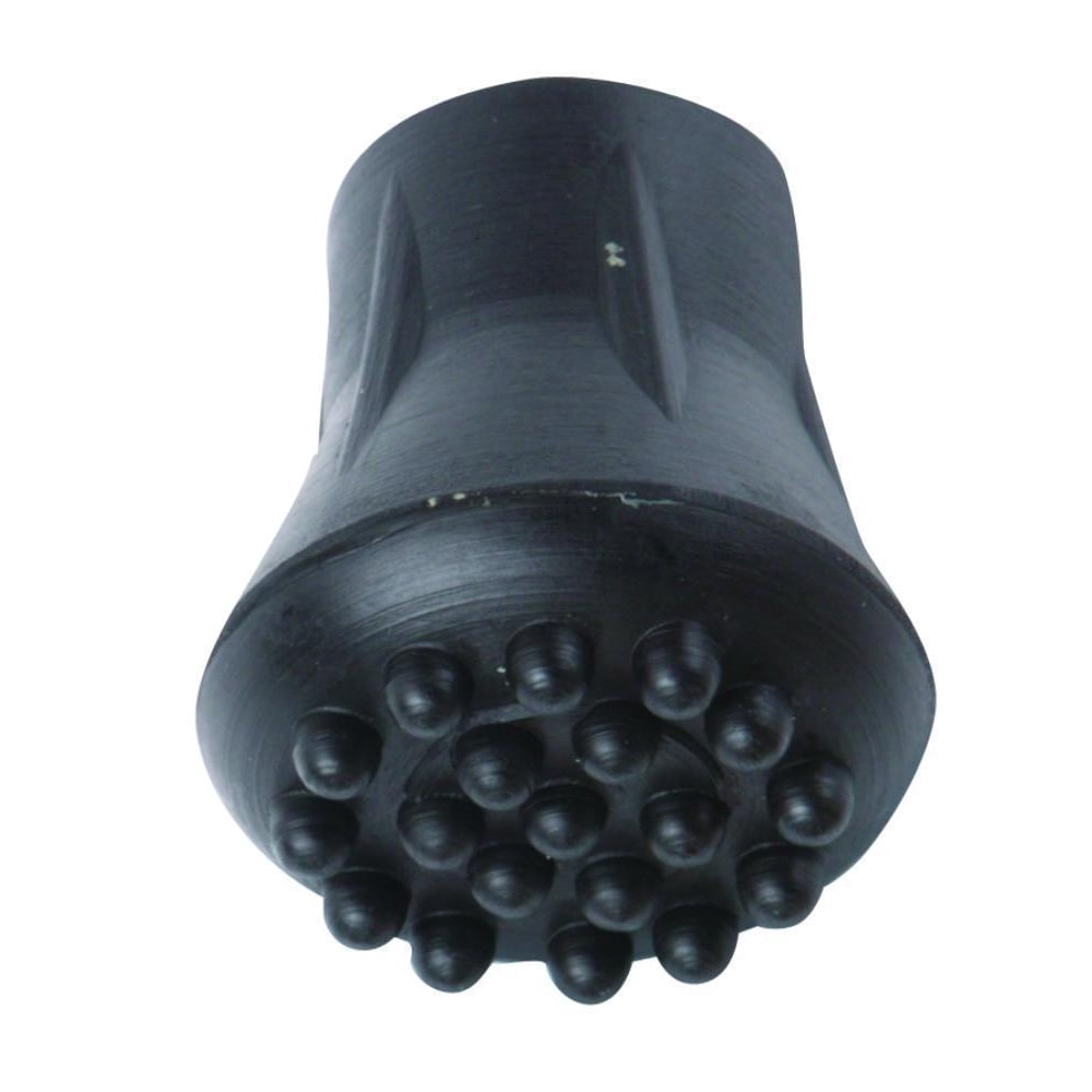 Extra Grip Standard Cane Tips in 3/4 inch Black