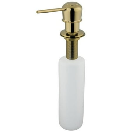 Polished Brass Soap SD1602 Heritge Soap Dispenser, Polished Brass, Removable ABS bottle By Kingston Brass ()