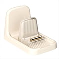 thumbnail image 1 of Soporte para Tapa de Olla para Encimera, Estante Organizador Resistente, Soporte para Cuchara de Plástico, Tenedor de Cocina, Espátula, Cubierta para Sartén, Estante, 1 of 5