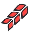 thumbnail image 3 of Reflective Film, Carbon Fiber Style Reflective Door Decal  for Car Truck Red, 3 of 8