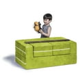 thumbnail image 3 of Jaxx Zipline Causeuse Modulaire pour Enfants et Ottomans, Lime, 3 of 8