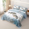 thumbnail image 3 of Erosebridal Striped Fish Bed Spread Queen,Bass Coral Underwater Queen Coverlet Set For Boys,3pcs, 3 of 7