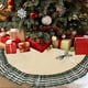 thumbnail image 1 of 100cm/39.37inches Christmas Tree Skirt Round Merry Xmas Decor Rugs For Living Room Bedroom Carpet Printing Mats Christmas Tree Skirt Mat, 1 of 6