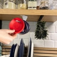 thumbnail image 4 of Bewildely Organizador duradero de tapa de vaso, fácil instalación, solución de ahorro de espacio, organizador de tapa de taza que ahorra Cocina y Comedor, 4 of 6