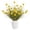 Yellow, variant on Deago 6 Pcs Artificial Ornamental Grass Plant Fake Onion Grasses Pom Pom Flowers Faux Greenery Shrubs for Indoor Outdoor Home Garden Office Shop Decor, Purple