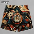 thumbnail image 3 of Machine Graphic Shorts Men Summer Beach Shorts 3D Printed Forward Board Trunks Swimsuit Homme 2024 Summer Homme Running Shorts, 3 of 4