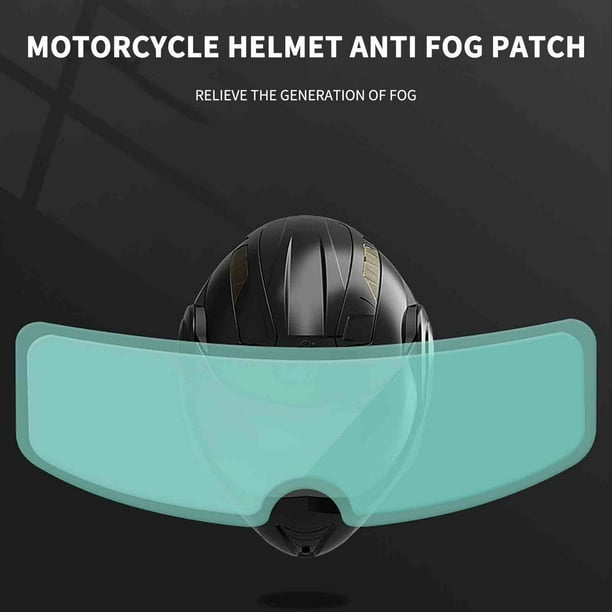Accesorios para el coche Interior del casco Película de parche transparente Motocicleta hogar S