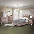 thumbnail image 5 of Pink 2-Drawer Nightstand, 5 of 6
