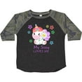 thumbnail image 3 of Inktastic My Sissy Loves Me- Cute Unicorn Boys or Girls Toddler T-Shirt, 3 of 5