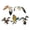 Style A, variant on Almencla 5Pcs s Figurines Collection Lifelike Educational Toy Crafted Playset Cake Toppers for Party Supplies Desktop Ornament A