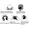 thumbnail image 3 of Winter antifreeze earmuffs, foldable fleece unisex winter warm earmuffs plush earmuffs, 3 of 4
