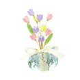 thumbnail image 2 of Accesorio interior de coche de cristal con forma de flor, adorno artesanal para coche, decoraciones para Florecer, 2 of 8