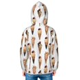 Ice Cream No.J9041 Sun Protection Clothing Zip Up Hoodie Lightweight