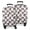 White Cow Oval, variant on White Cow Floral Crown Pattern Luggage Cover Fashion Suitcase Cover Baggage Covers Fit 25-28 Inch Luggage (Go Travel)