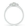 thumbnail image 2 of ANGARA Natural 0.26 Ct. Diamond Classic Engagement Ring in 14K White Gold for Women (Ring Size: 7), 2 of 10