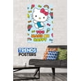thumbnail image 2 of Hello Kitty - Happy Wall Poster, 22.375" x 34", 2 of 5