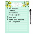 Dry Erase to Do List Vinyl Whiteboard Sticker Decal by Glassboard