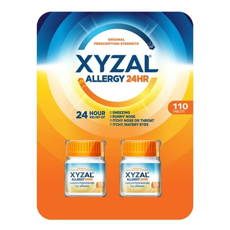 XYZAL Allergy 24 hour 110 Tablets