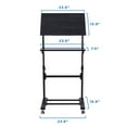 thumbnail image 3 of Mount-It! Mobile Computer Desk Workstation | Lectern, 3 of 10