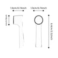 thumbnail image 2 of 2Pcs Electric Toothbrush Head Protective Cover for Oral B Electric Toothbrush for Men and Women, 2 of 5