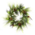 thumbnail image 2 of Vickerman D181130 30 in. Boulder Pine Wreath, 2 of 3
