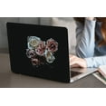 thumbnail image 1 of KSK KAISHEK Hard Shell Cover Compatible with MacBook Air 13" 2022 - 2018 A1932&A2179&A2337 m1, Flower 1856, 1 of 5