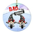 thumbnail image 5 of Bad to the Gnome Biker Theme Christmas Ornament, 5 of 5