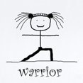 thumbnail image 2 of CafePress - Warrior Yoga Pose: Infant Bodysuit - Baby Light Bodysuit, Size Newborn - 24 Months, 2 of 4