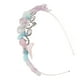 thumbnail image 5 of Diadema de fiesta para niñas, banda para el cabello, diadema de sirena, tocado de sirena, decoración para el cabello de cosplay, 5 of 7