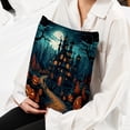 thumbnail image 6 of Halloween Castle Elegant Velvet Bed Pillow Covers Set - Decorative Pillows with Unique Patterns, Chair Pillow Covers - 16x16, 18x18, 20x20 inches for Any Occasion - Set of 2 Items, 6 of 6