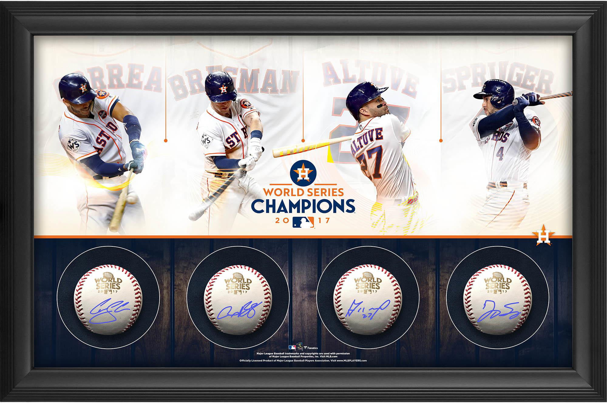 Fanatics Authentic Certified Autographed Baseballs Alex Bregman Houston Astros Autographed Baseball