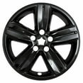thumbnail image 3 of 16" Gloss Black ABS Wheel Skins Set Compatible with 2017-2022 Chevrolet Trax & Impostors for 5790 Wheel Series, 3 of 4