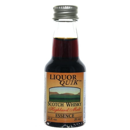 Liquor Quik Natural Whiskey/Bourbon Essence 20 mL (Scotch Malt (Best Scotch Malt Whisky)