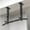 Black2, variant on Wall Mount Pull Up Bar, Joist Beam Rafter Mount Pull-up Bar, Ceiling Mounted Chin Up Bar for  Gym with Punching Bag Hanger