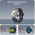 thumbnail image 2 of XIHAMA Screen Protector for Samsung Galaxy Watch 7 40mm 44mm, 5-Pack HD Tempered Glass One-Piece PC Hard Case for Samsung Galaxy Watch 7 40mm 44mm, 2 of 7