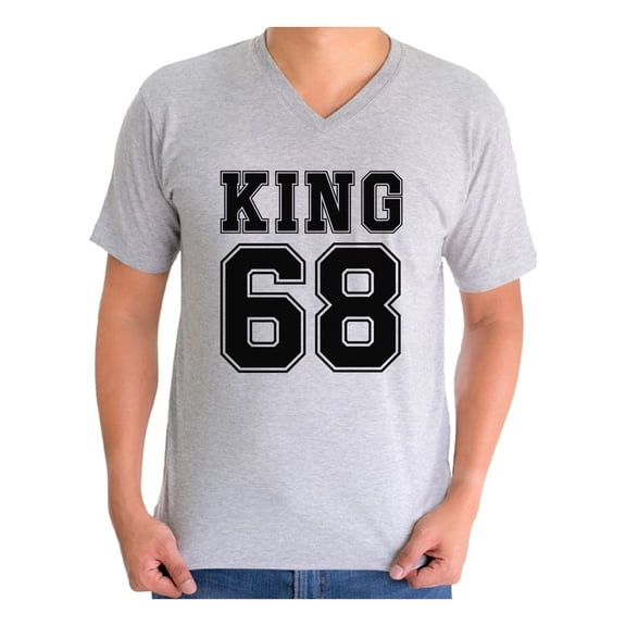 Awkward Styles Men's Martin Luther King Graphic V-neck T-shirt Tops King 1968 Shirt